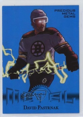 2023 Skybox Metal Universe 2013 Retro PMG Blue 11/50 David Pastrnak #RT-14 0kr0