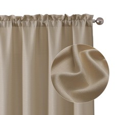 Chyhomenyc Camel Curtains 54 Inch Length 2 30"W x 54"L Pack of 2 ,