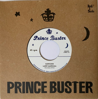 Larry Marshall - Suspicion / Broken Heart - Prince Buster - 7''  Vinyl