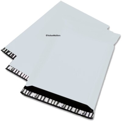 250  6x9  WHITE POLY MAILERS ENVELOPES BAGS 6 x 9