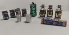 11PC Dollhouse Miniature Accessories Drinks Bottle Food Kitchen, Condiments,