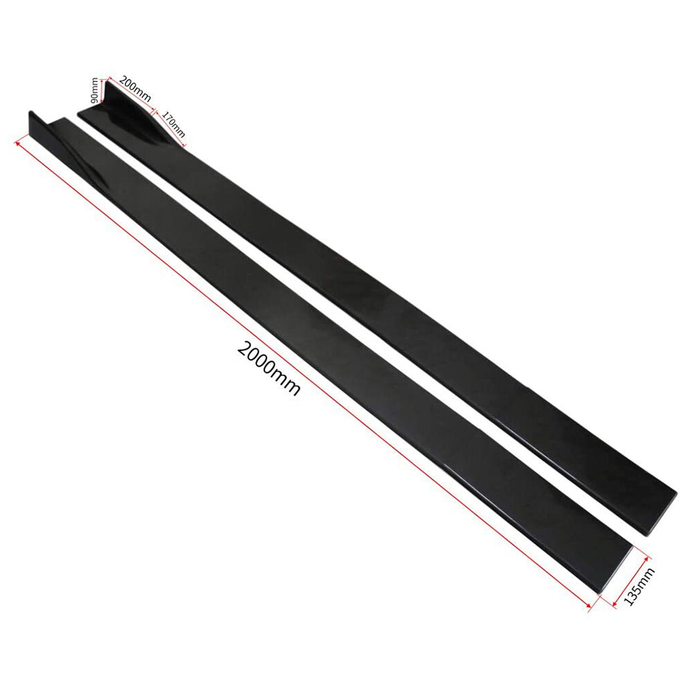 Side Skirts Splitter Body Kit Parts Extension Rocker Panel for