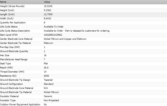 8 piezas bujías Bosch Platinum para Lexus LX570 V8-5,7 L 2008-2011 Foto 3 de 4