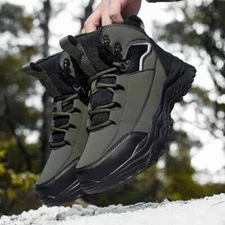Ankle Boots Men Outdoor Casual Shoes Waterproof Snow Boots new High Top Sneakers