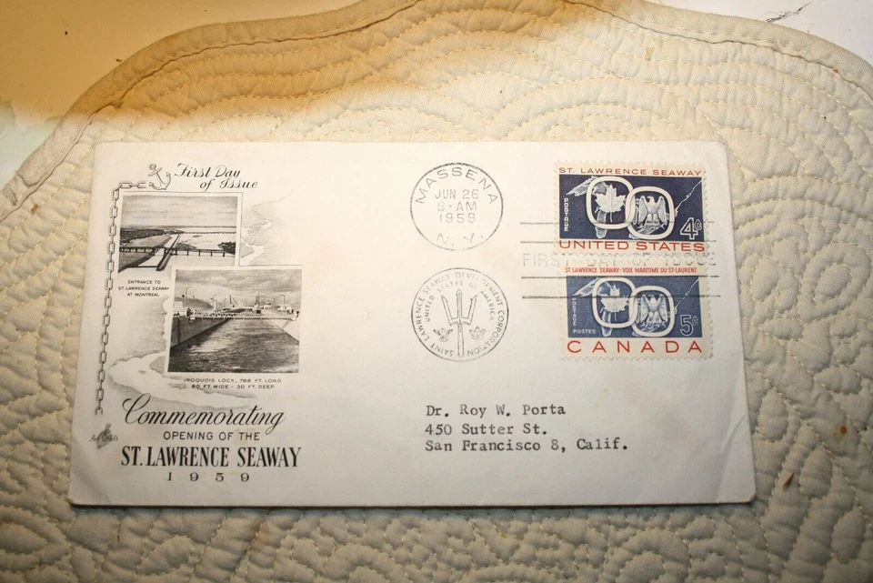 Lot of 6 First Day Issue Stamps-Jefferson-Hamilton etc. - Image 3 of 4