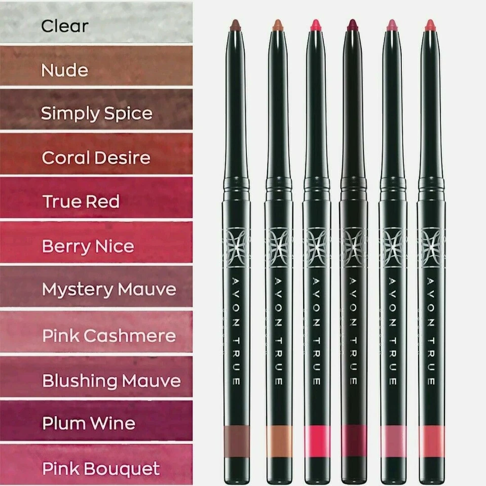 Avon True Color Glimmersticks Lip Liner - Set of 3 / Various Colors to CHOOSE - Image 3 of 4