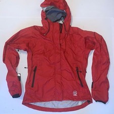 Loki’s Gear Windbreaker Jacket Red Size Medium Attached Gloves
