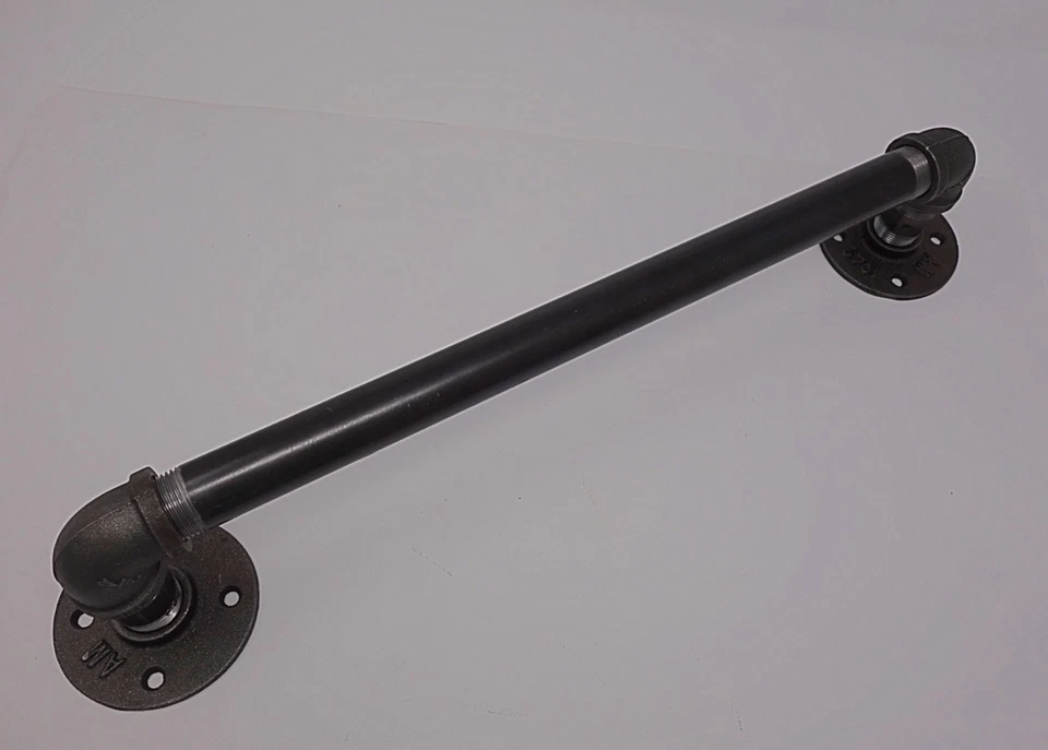 Curtain pole, curtail rail, industrial curtain rail, steampunk, vintage, curtain - Image 2 of 4