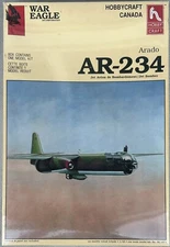 Hobby Craft Canada War Eagle Arado AR-234 1/48 Scale Model Kit New in Box 131291