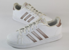 Tenis Adidas para mujer talla 5 Grand Court 2.0 oro rosa rosa blanco