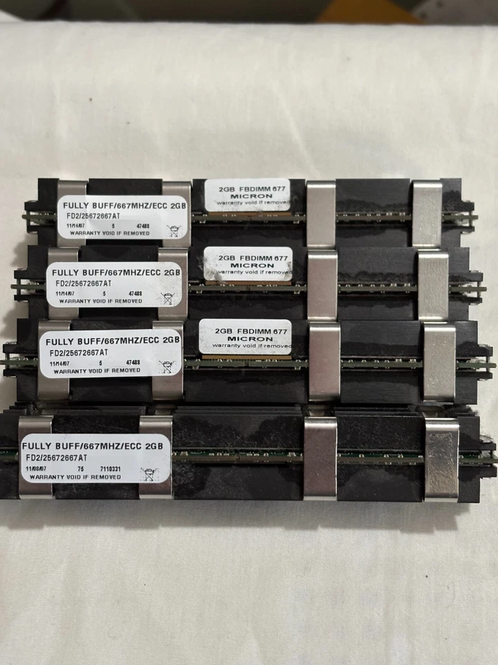 2GB Apple Mac Pro Memory ECC Fully Buffered DDR2 667 FBDIMM - Image 2 of 2