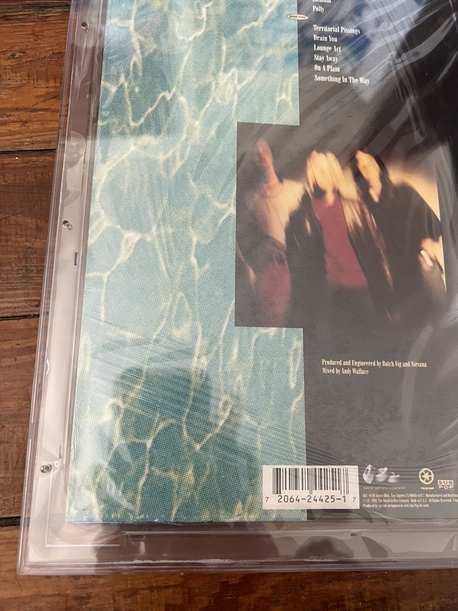NIRVANA Nevermind Sealed DGC-24425 1st Press Vinyl Record VMG