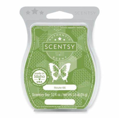 Scentsy Wax Bar Melts Route 66 Scent (3.2 fl. oz.) Retired NEW