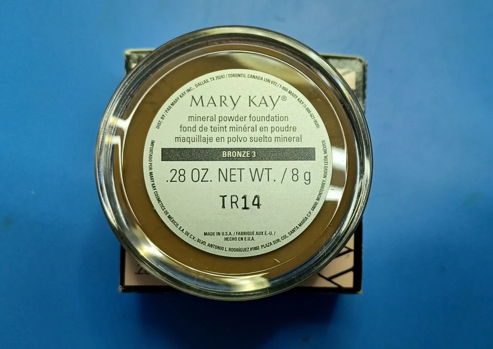 Mary Kay® Mineral Powder Foundation BRONZE 3 New In Box 033377 - Image 2 of 2