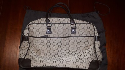 Oroton Signature Briefcase Carry Bag/Laptop Bag with Shoulder Strap  Australia