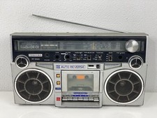 Vintage Toshiba RT-200S Stereo Boombox Cassette Recorder Player Radio
