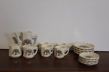 Vintage set of miniature ceramic doll house dishes Mixed Lot