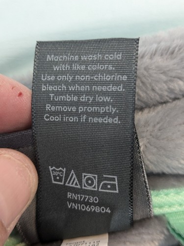 Girls C9 by Champion Size XS 4-5 Youth Jacket Fleece Gray Aqua Lightweight - Picture 16 of 20