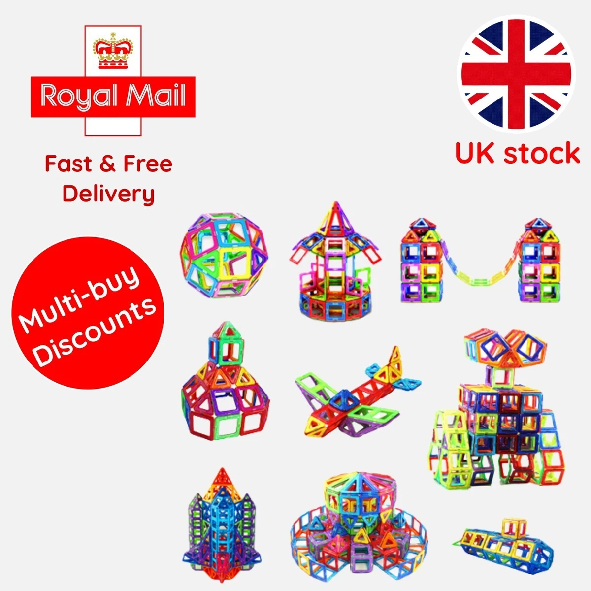 Big size hotsell magnetic building blocks