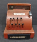 Vintage 1950’s Tom Thumb Metal Toy Cash Register Pressed Metal Working Register