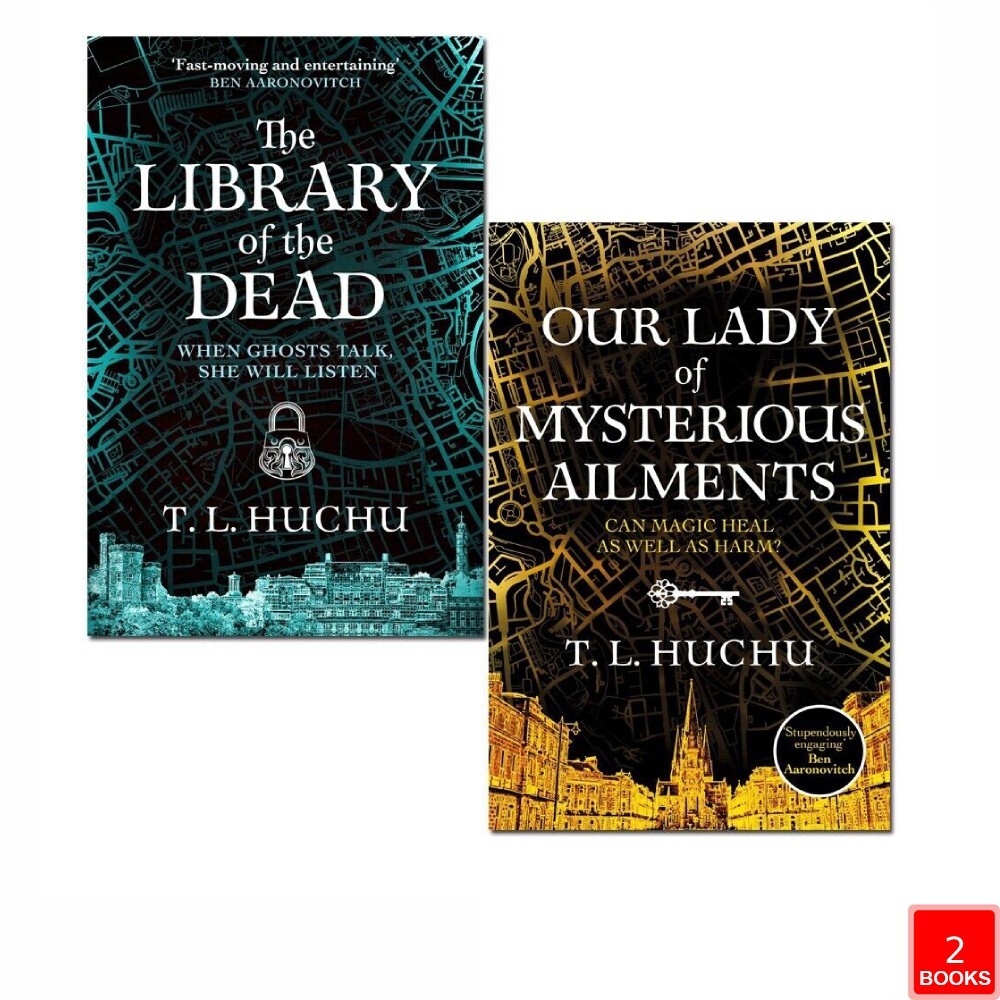 Edinburgh Nights Series 2 Books Collection Set by T L Huchu Library of the Dead
