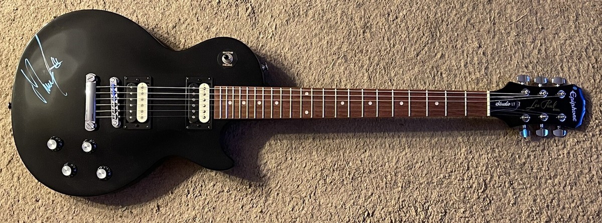James “Munky” Shaffer Signed Autographed Les Paul Guitar On Body