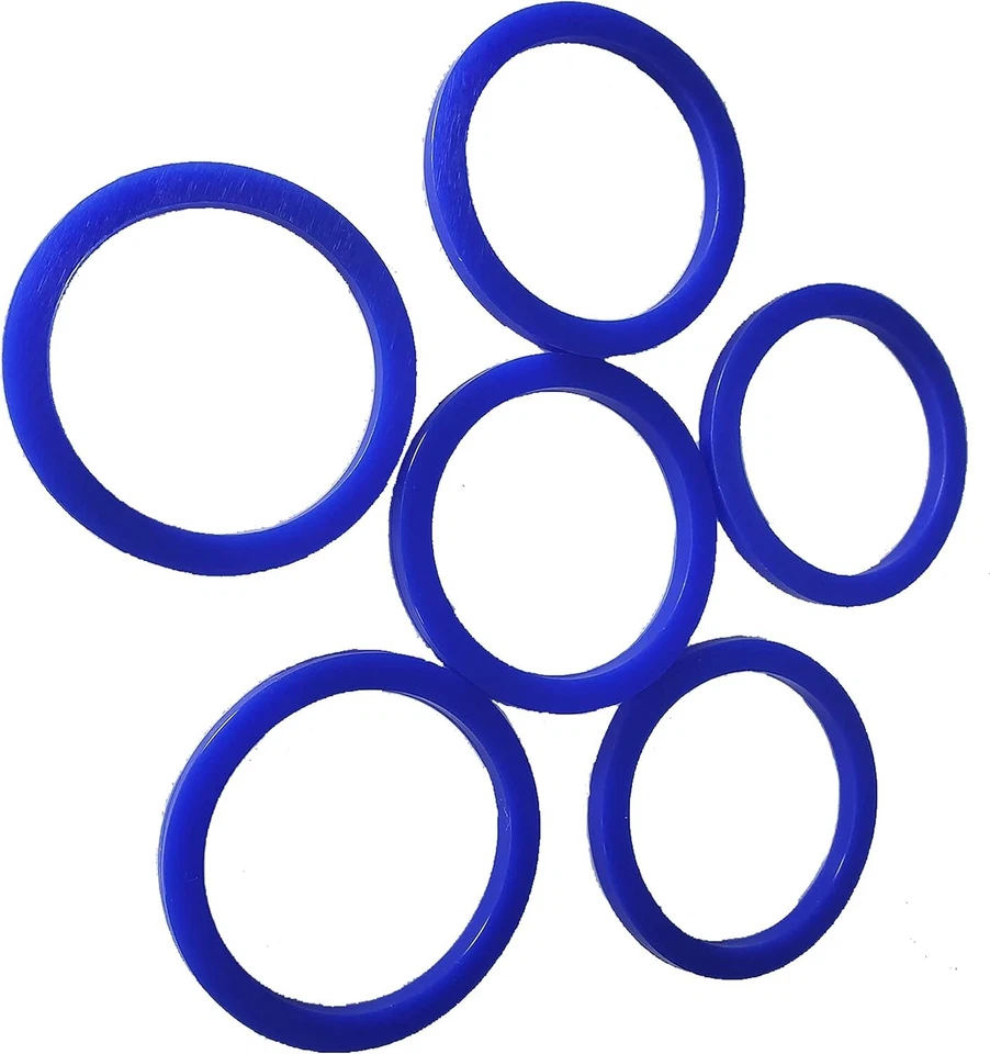 MABUA 24 piezas anillos de plástico para lanzar anillos - niños, juegos para lanzar anillos, anillos para lanzar anillos Foto 3 de 4