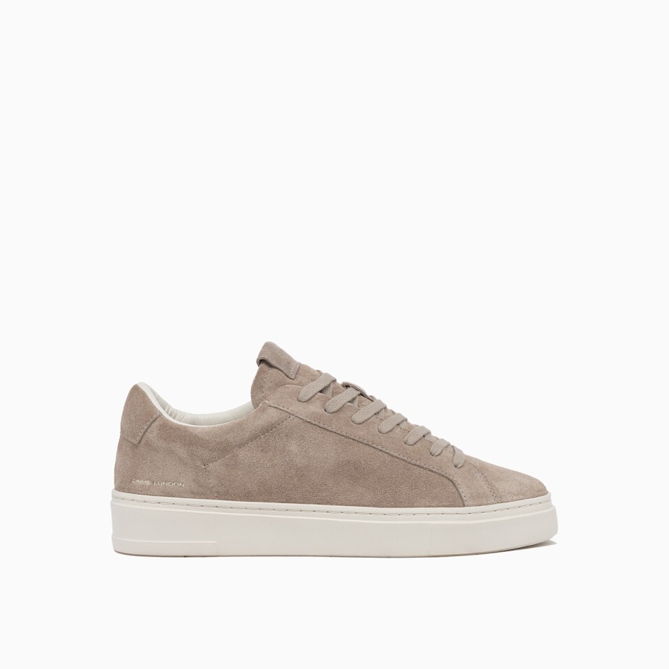 【関税&送料込】Crime London Sneakers Men's Sneaker Crime London Extralight in Beige Suede art