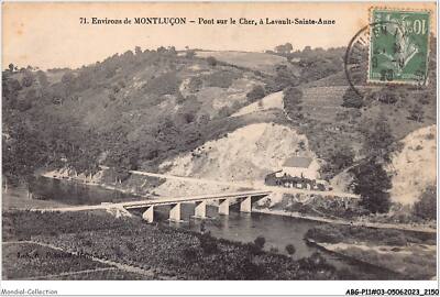 ABGP11-03-1073 - Umgebung von MONTLUCON - Brücke über den Teeren - LAVAULT-SAINTE-