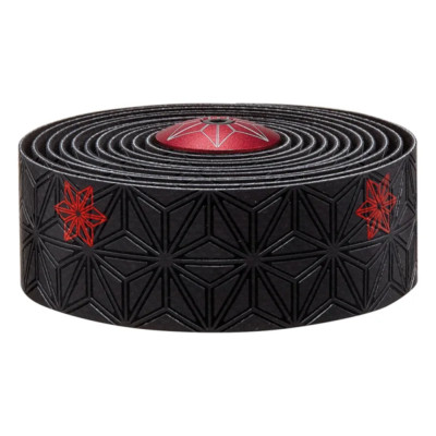 Supacaz Super Galaxy Fahrrad Lenkerband Schwarz Rot Rennrad