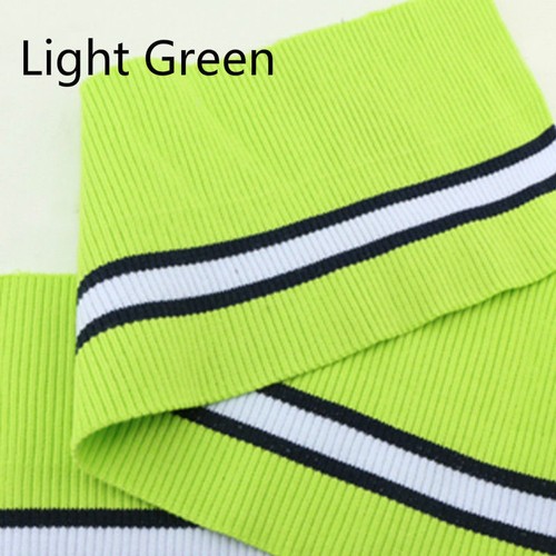 1 Pcs Knitting Trims Fabric Flexible Cuffs Collar Neck Waistband Baseball Cloth - Picture 28 of 30