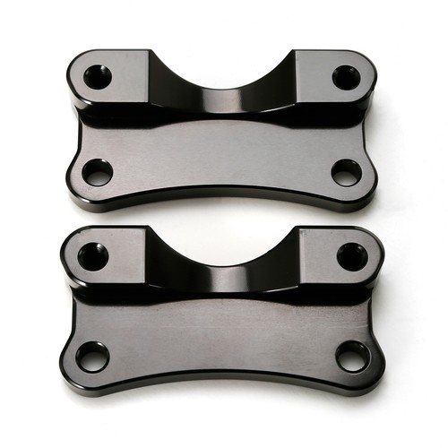 Front Fender Risers Adapter Spacer Mount Kit Fit For Harley Touring 2014+ Black - Picture 5 of 6
