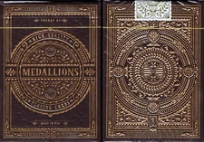 Medallions Deck Playing Cards Poker Size USPCC Theory 11 Limited Edition Sealed