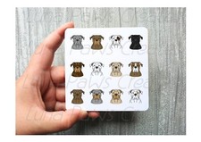 XL Bully Coaster, Novelty Dog Coaster XL Bully Dog Gifts XL Bully Print Gifts