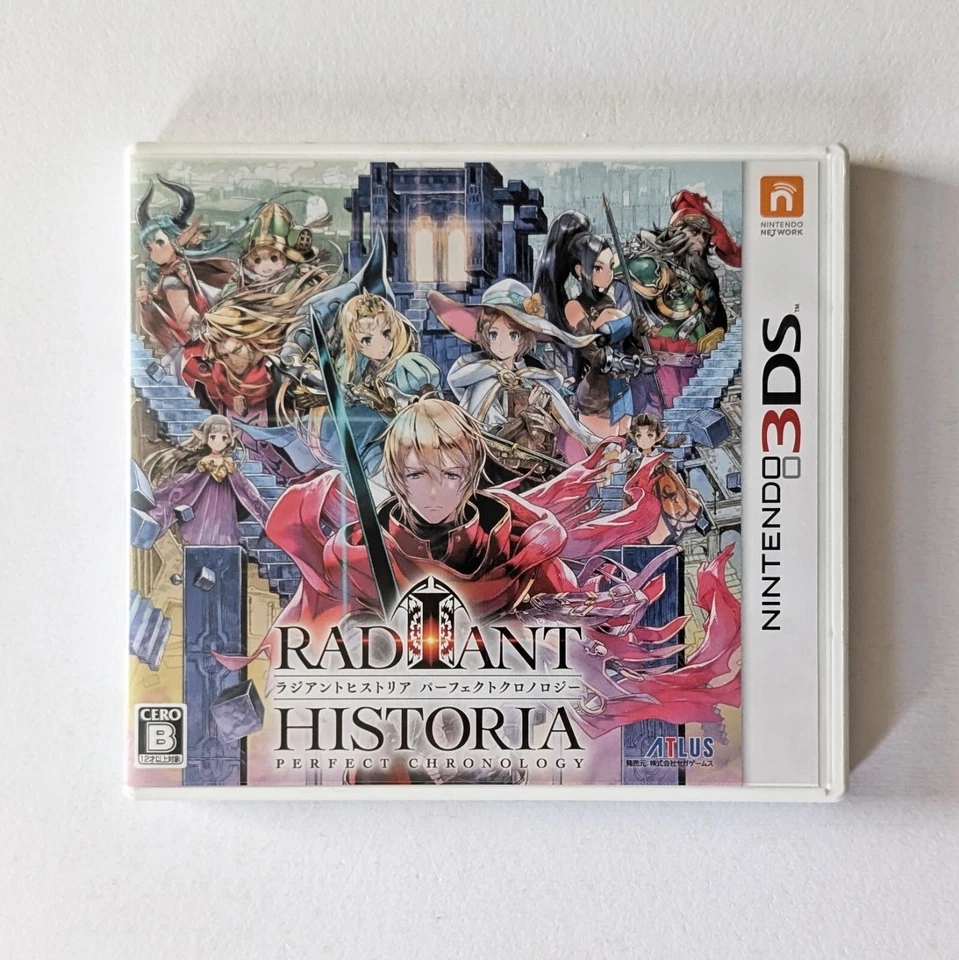 Nintendo 3DS Radiant Historia Perfect Chronology Atlus Jeu de rôle Japon - Photo 2/4