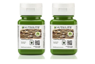 Amway Nutrilite Ashwagandha 60 tab Revitalizes the body ( PACK OF 2 ) | eBay
