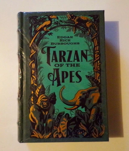 Tarzan of the Apes ~ First 3 Novels by Edgar Rice Burroughs ~ Leather Bound