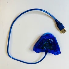 PS2 Playstation 2 Controller to PS3 PC USB Gamepad Controller Converter Adapter: