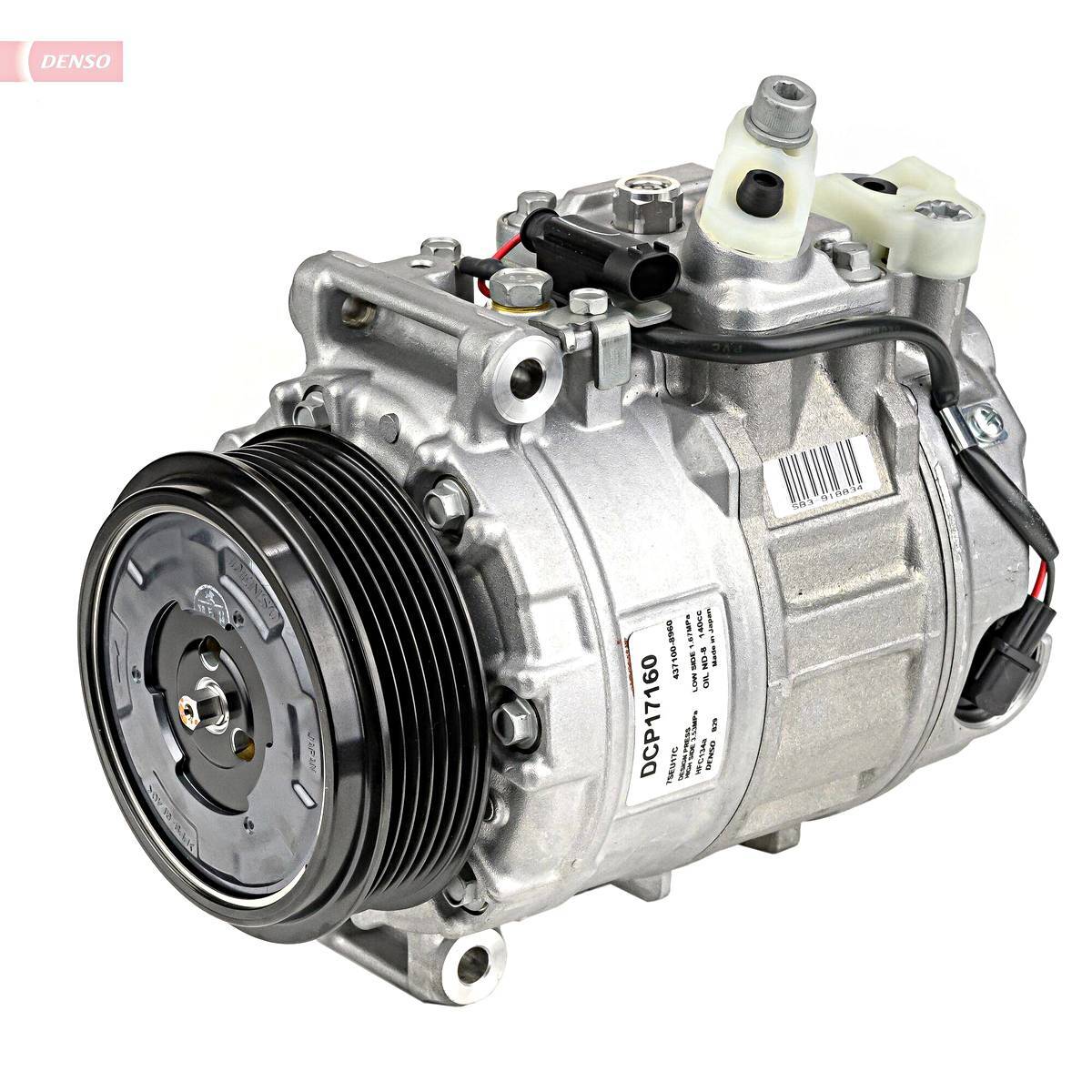 AC Compressor DENSO Fits MERCEDES C209 W209 A209 W209 02-10