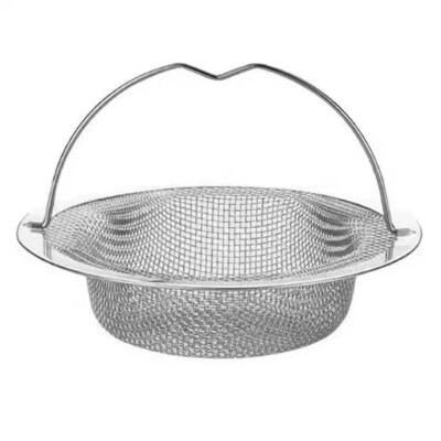 Edelstahl Mesh Küche Spüle Abfluss Sieb Filter mit Griff