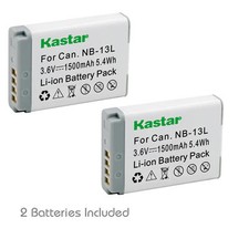 NB-13L Battery for Canon PowerShot G5 X, G7 X, G9 X, SX730 HS, G1 X Mark III