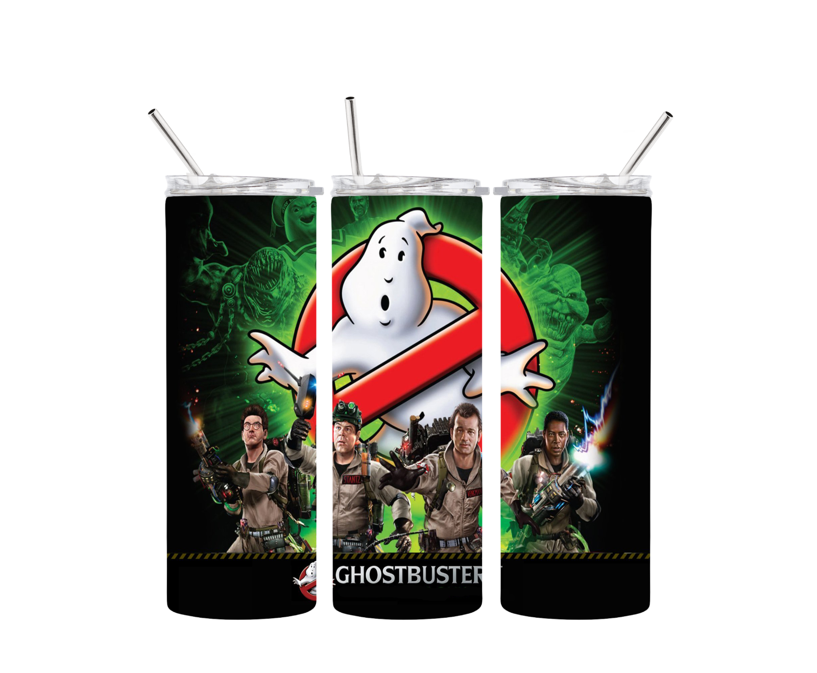 20oz Ghostbusters Movie Halloween Insulated Tumbler with box, lid and straw eBay