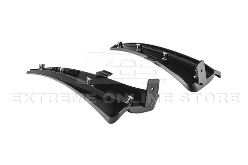 Front Splash Mud Flap For 22-Up Corvette C8 Extended Style CARBON FLASH METALLIC - Picture 18 of 22