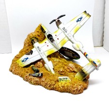 Aqaurium Large SUNKEN FIGHTER PLANE WW2 P51 Lightning Decoration