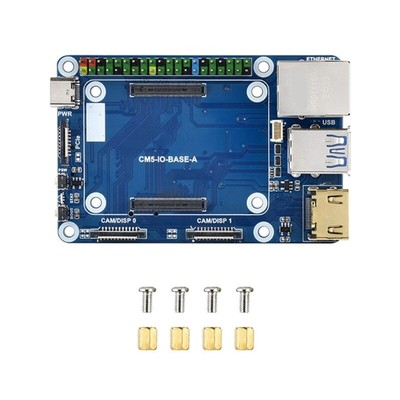 Sized Mini Base Board For For RPi Compute Module 5 Integration
