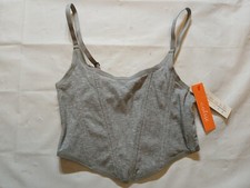 Women's Casual Corset - Colsie Gray Size Small