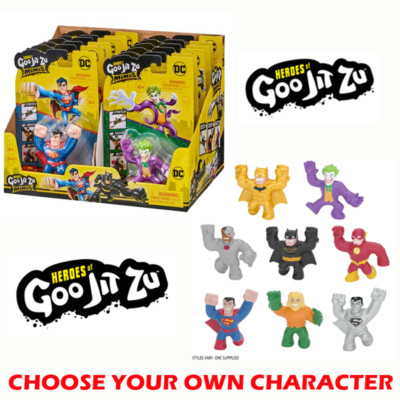 Heroes of Goo Jit Zu DC Minis Wählen Sie Ihren eigenen Charakter brandneu & versiegelt