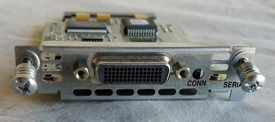 CISCO 800-01514-01E0 WIC-1T SERIAL WAN INTERFACE CARD N96-K075-0 Used - Image 2 of 4
