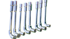 SERIE SET KIT CHIAVI CHIAVE A PIPA IN SERIE DA 8 PZ DALLA 8 ALLA 19