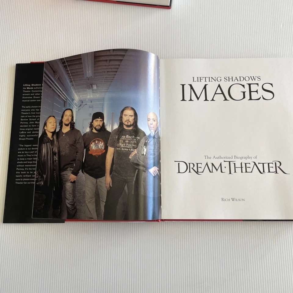 Lifting Shadows Box Set Dream Theater. Biography & C.D First Edition Rare - Image 4 of 4